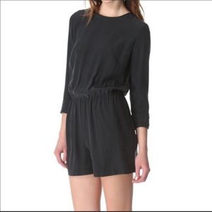 Club Monaco Silk Romper